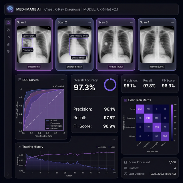 Automated X-Ray Diagnostics Showcase